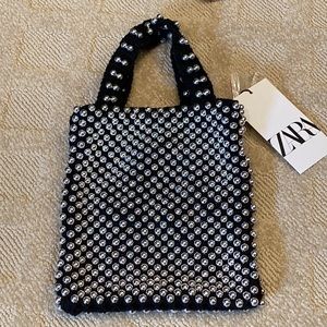 NEW Zara Beaded Bag